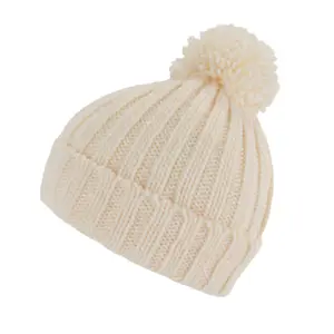 Women's pompom hat K-up image-1