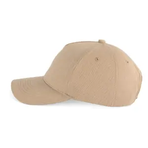 5 Panel Cap in Recycled Cotton K-up image-3