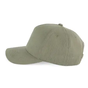 5 Panel Cap in Recycled Cotton K-up image-3