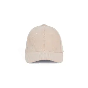 Gorra de terciopelo de 6 paneles K-up image-1