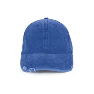 Vintage distressed baseball cap K-up image-0
