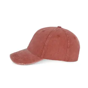Vintage distressed baseball cap K-up image-2