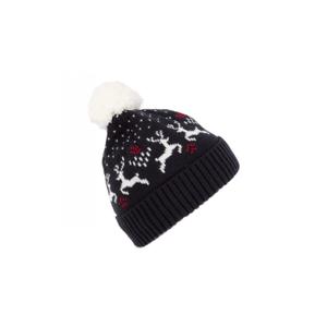 Karácsonyi sapka rénszarvas mintával K-up image-1