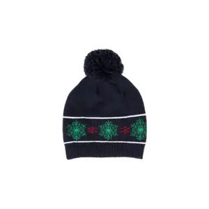 Beanie with christmas motifs K-up image-0