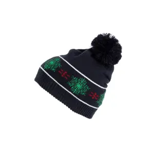 Beanie with christmas motifs K-up image-1