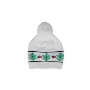 Beanie with christmas motifs K-up image-0