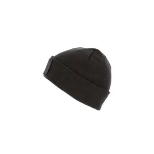 Recycled hat with patch K-up image-1