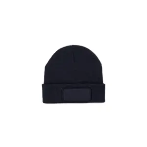 Recycled hat with patch K-up image-0
