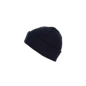 Recycled hat with patch K-up image-1