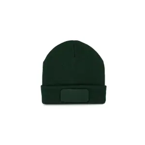 Recycled beanie with patch and thinsulate lining K-up image-0