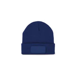 Recycled beanie with patch and thinsulate lining K-up image-0