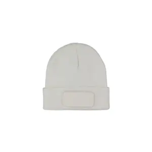 Recycled beanie with patch and thinsulate lining K-up image-0