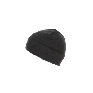 Recycled beanie with knitted cuff K-up image-1