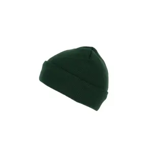 Recycled beanie with knitted cuff K-up image-1