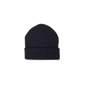 Bonnet recyclé avec revers tricoté K-up image-0