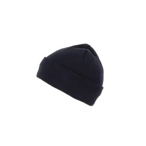 Bonnet recyclé avec revers tricoté K-up image-1