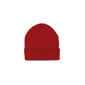 Recycled beanie with knitted cuff K-up image-0