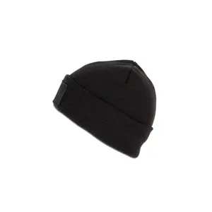 Beanie with patch and thinsulate lining K-up image-1