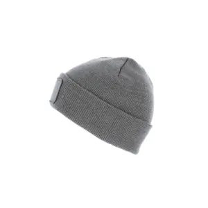 Beanie with patch and thinsulate lining K-up image-1