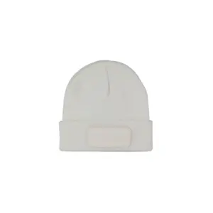 Beanie with patch K-up image-0