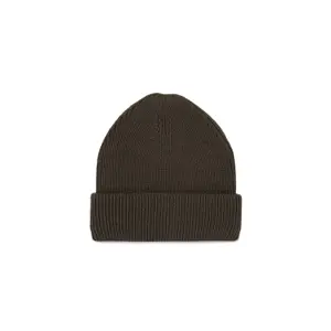Ribbed beanie with double cuff K-up image-1