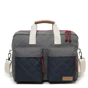 Shoulder bag Eastpak Tomec Quilt Grey image-0