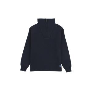 k0279-300-child-s-trucker-sweater-armor-lux-guisseny-blue