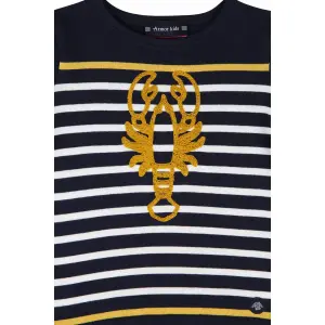 Long sleeve rustic t-shirt for kids Armor-Lux image-2