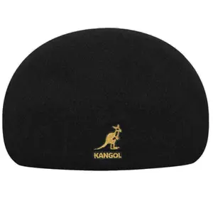 k0875fa-bg991-baskenmutze-kangol-wool-507-schwarz-gold