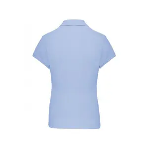 Damen Polo mit kurzen Ärmeln Kariban image-2