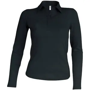 Polo feminino de mangas longas Kariban image-1