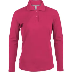 Polo feminino de mangas longas Kariban image-1