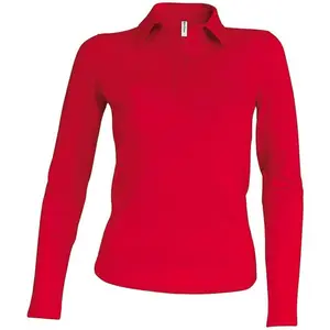 Polo feminino de mangas longas Kariban image-2