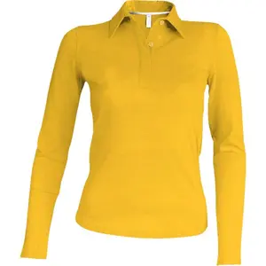 Polo feminino de mangas longas Kariban image-1