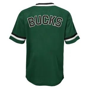 Maillot enfant Outerstuff  mc NBA Milwaukee Bucks image-2