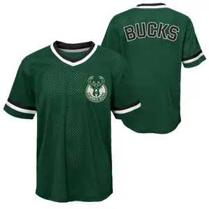 Maillot enfant Outerstuff  mc NBA Milwaukee Bucks image-1