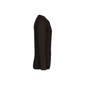 T-shirt Kariban Col V manches longues image-2