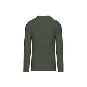T-shirt Kariban Col V manches longues image-2
