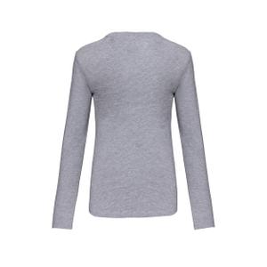 Långärmad T-shirt för kvinnor Kariban Col Rond image-1