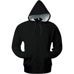 Hooded sweatshirt kangaroo pockets Kariban image-1