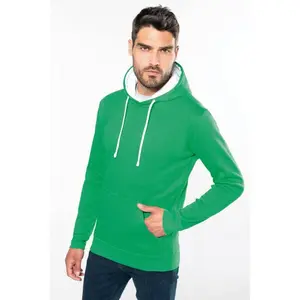 Hooded sweatshirt Kariban Contrastée image-1