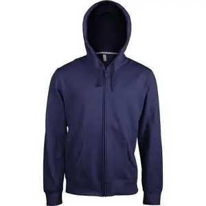 Hoodie with zip Kariban image-1