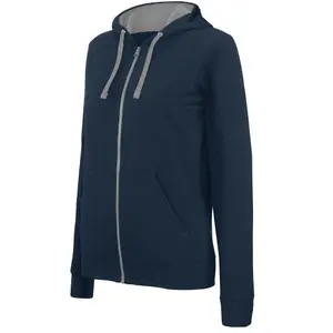 Hooded sweatshirt Kariban Contrastée image-1