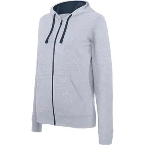 Hoodie Kariban Contrastée image-1