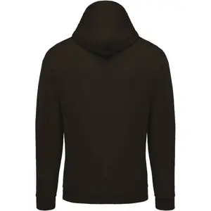 Hooded zip sweatshirt Kariban Molleton image-1