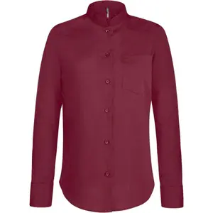 Women's Mao collar shirt Kariban image-1