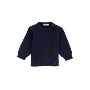 Plain navy sweater Armor-Lux fouesnant image-0
