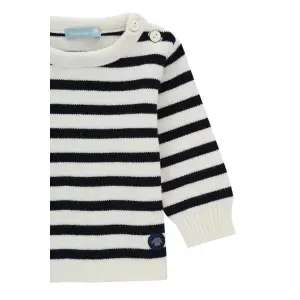 Plain navy sweater Armor-Lux fouesnant image-2