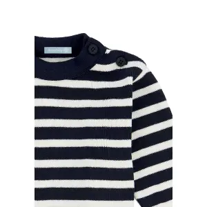 Plain navy sweater Armor-Lux fouesnant image-1