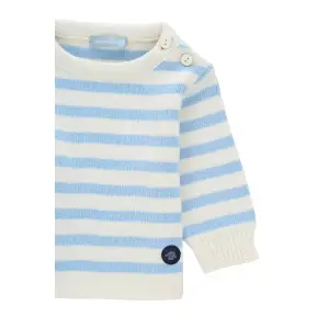 Plain navy sweater Armor-Lux fouesnant image-2